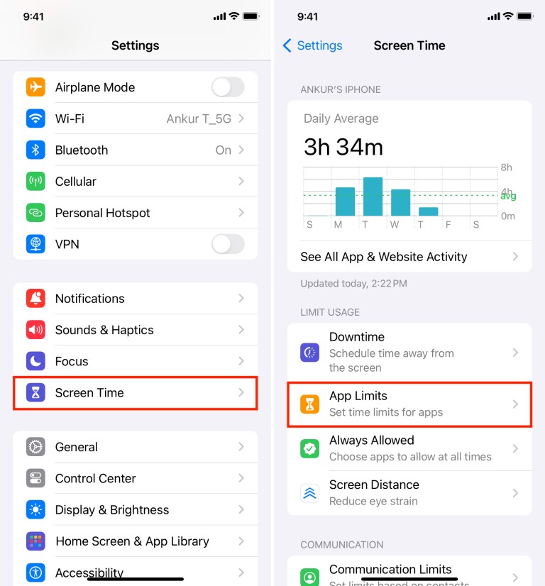 how to limit screen time on iphone with app lock step 2